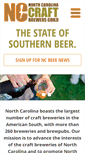 Mobile Screenshot of ncbeer.org